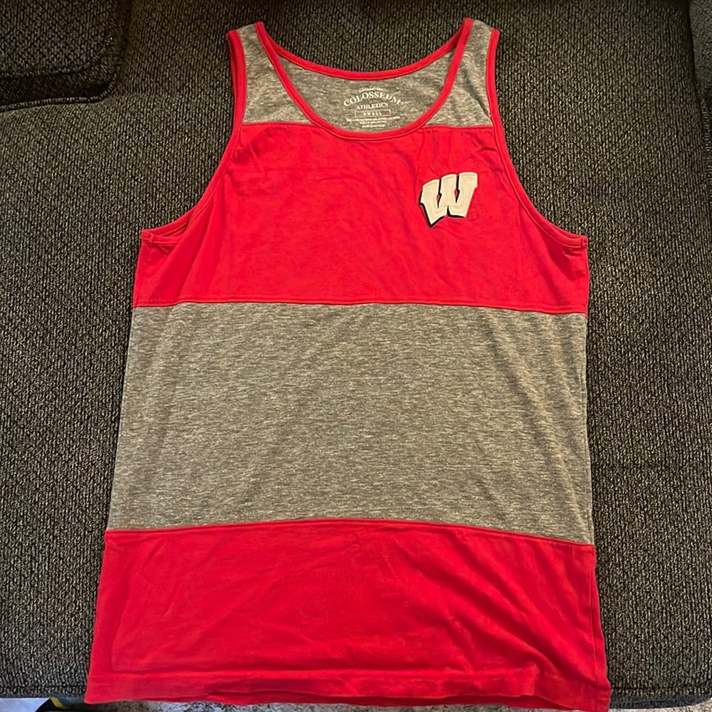 Wisconsin Badgers Colosseum Athletics tank top